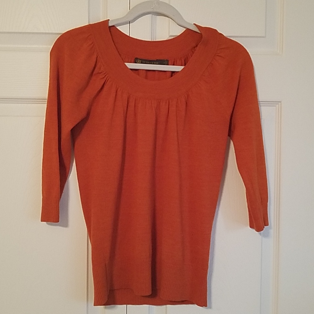4 for $25! Outback Red/Limited Burnt Orange Sweater